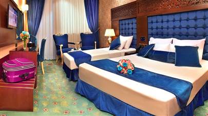 اتاق سه تخته هتل الماس نوین مشهد اتاق سه تخته هتل الماس نوین مشهد